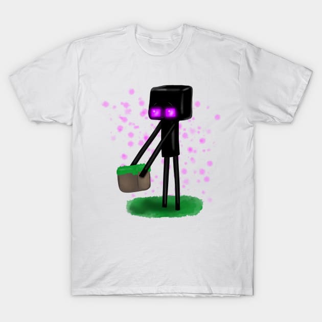 Cute Enderman T-Shirt by Fickle and Fancy